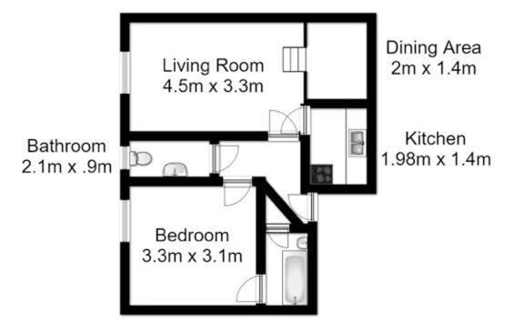 The Broughton Road Residence เอดินบะระ ภายนอก รูปภาพ